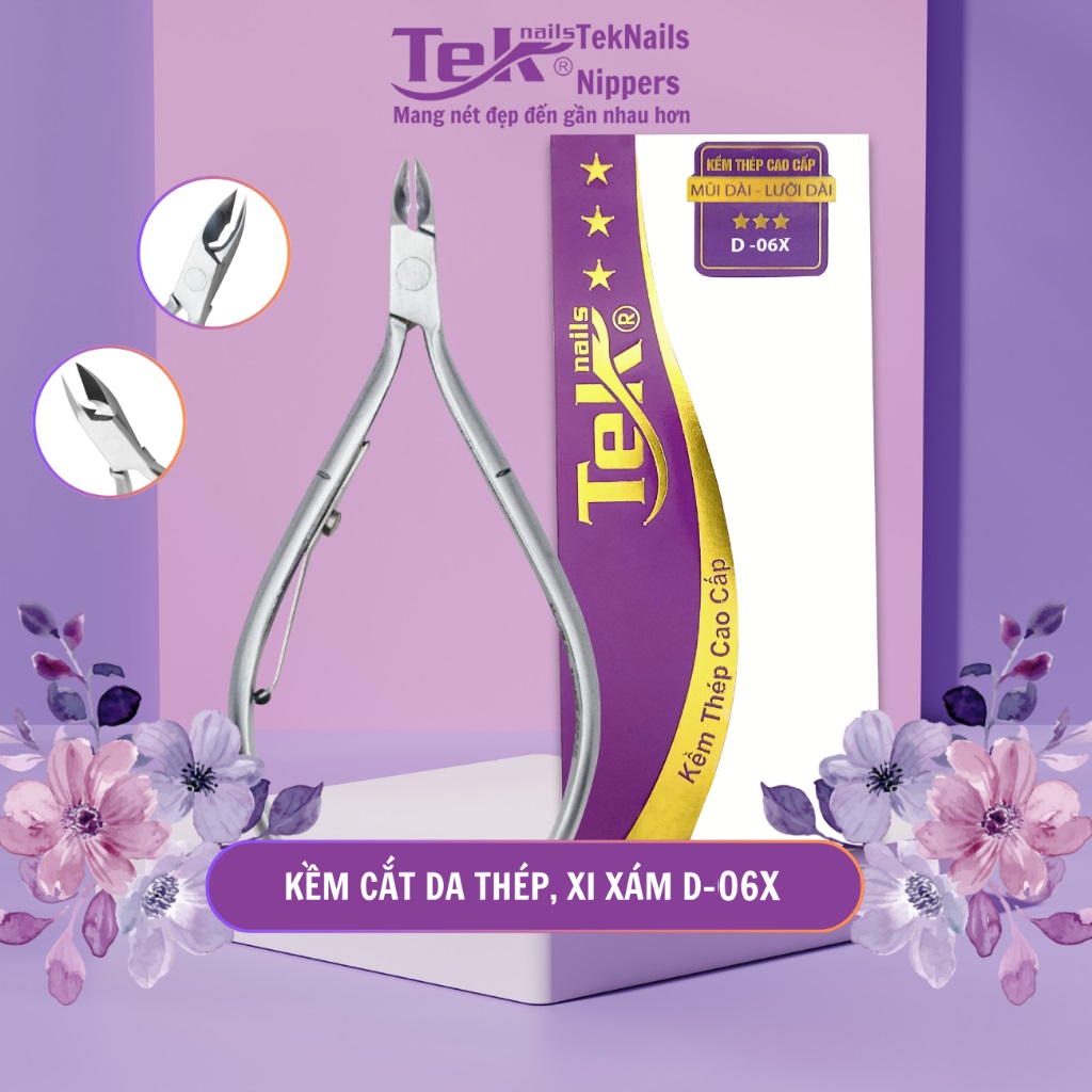 Kềm Cắt Da Teknails D-06X